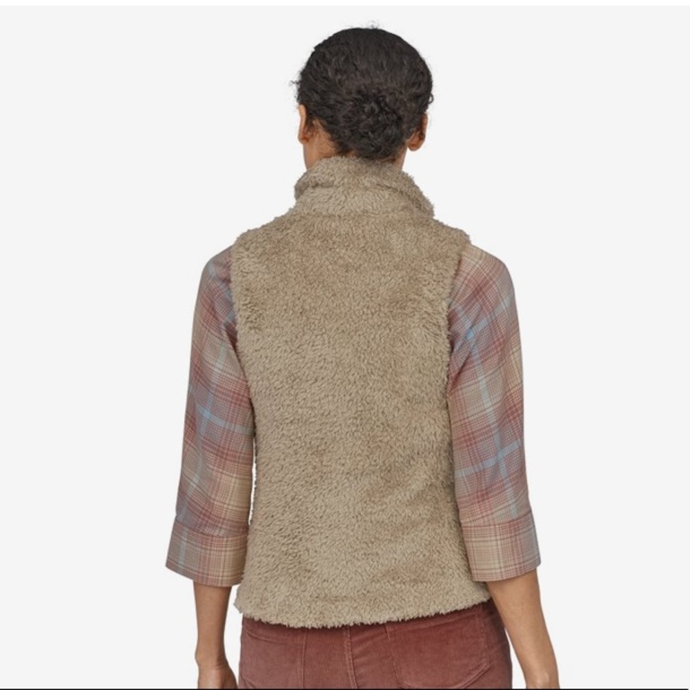 Patagonia | Los Gatos Fleece Vest Khaki M - Picture 3 of 4